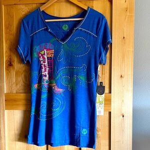 Double D Ranchwear “bluebird” collection  Women's Top size M